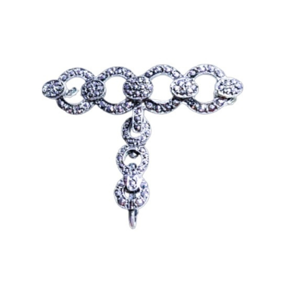 Bucherer 800 Sterling Brooch FOB